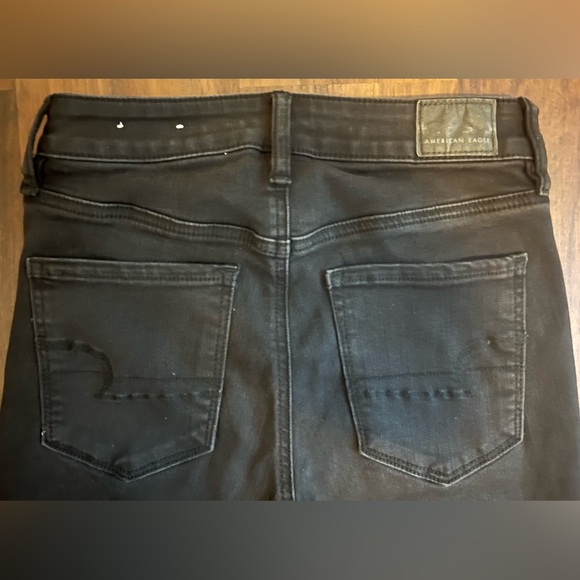 American Eagle Next Level Stretch High Waist Jeggings Sz 4 - Picture 4 of 5
